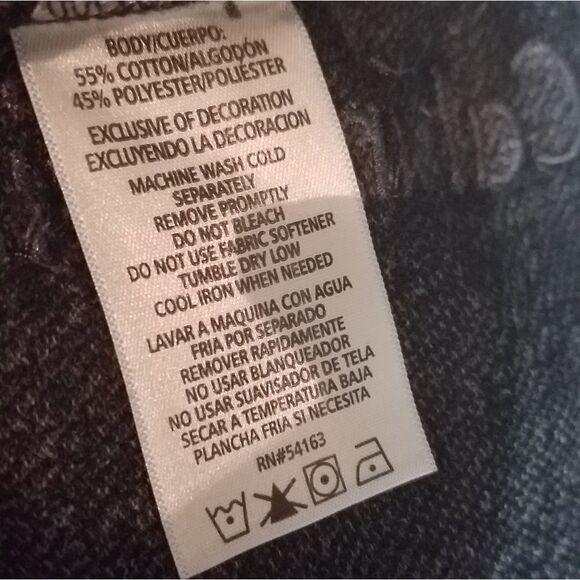 Calvin Klein Burnout Top - Picture 7 of 7